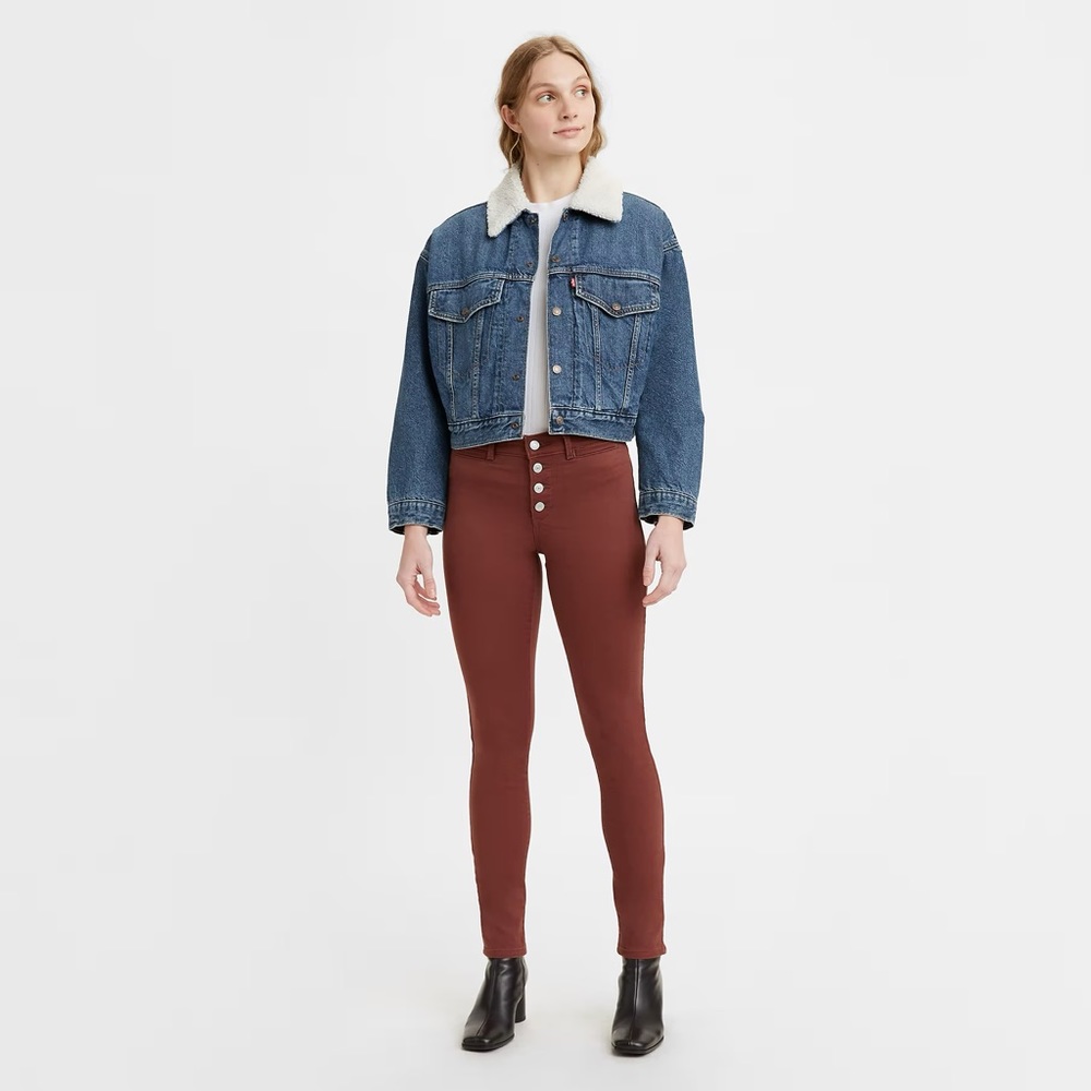 Levi's Women's 311 Shaping Mid Rise Skinny Jeans, Exposed Button ⭐️Multi Sizes⭐